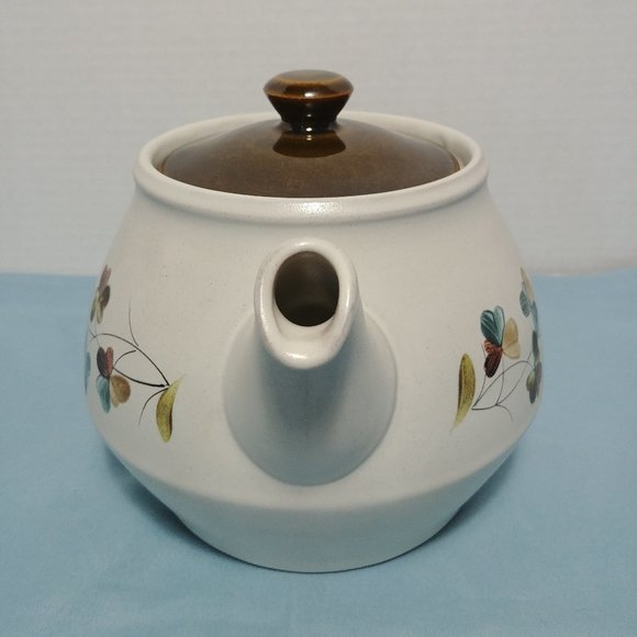 Vintage Denby Stoneware Shamrock Teapot with Lid Excellent - Picture 7 of 13